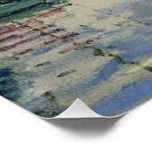 Monet Sailboat Französische Impressionismus Klassi Poster (Ecke)