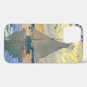 Monet Sailboat in Le Petit-Gennevilliers Case-Mate iPhone Hülle (Rückseite (Horizontal))