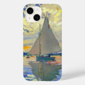 Monet Sailboat in Le Petit-Gennevilliers Case-Mate iPhone Hülle (Rückseite)
