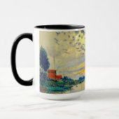 Monet Sailboat in Le Petit-Gennevilliers Tasse (Links)