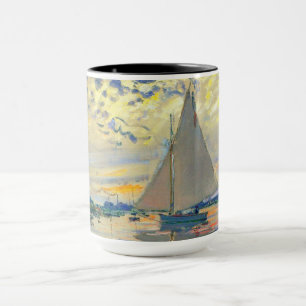 Monet Sailboat in Le Petit-Gennevilliers Tasse