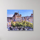 Monet - Saint Germain l'Auxerrois Leinwanddruck (Vorderseite)