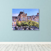 Monet - Saint Germain l'Auxerrois Leinwanddruck (Insitu (Holzboden))