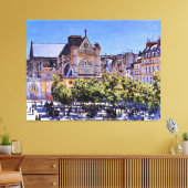 Monet - Saint Germain l'Auxerrois Leinwanddruck (Insitu (Wohnzimmer))