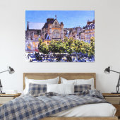 Monet - Saint Germain l'Auxerrois Leinwanddruck (Insitu (Schlafzimmer))