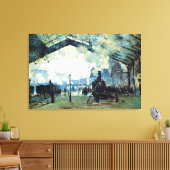 Monet - Saint-Lazare Gare, Normandie Leinwanddruck (Insitu (Wohnzimmer))