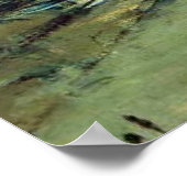 Monet - Saint-Lazare Gare, Normandie Poster (Ecke)