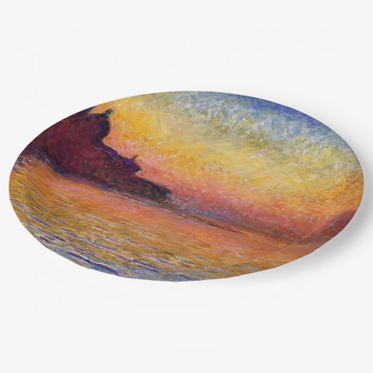 Monet San Giorgio Pappteller (Schrägansicht)