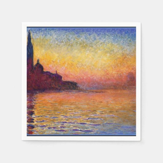 Monet San Giorgio Serviette (Vorderseite)