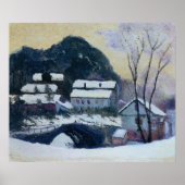 Monet - Sandviken, Norwegen Poster (Vorne)
