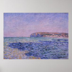 Monet - Schatten auf dem Meer Die Klippen von Pour Poster