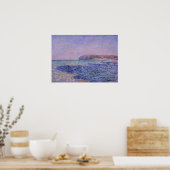 Monet - Schatten auf dem Meer Die Klippen von Pour Poster (Küche)