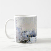 Monet - Schneeszene in Argenteuil Kaffeetasse (Links)