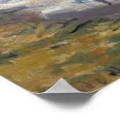 Monet - Schwersee in Pourville Poster (Ecke)