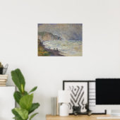 Monet - Schwersee in Pourville Poster (Heimbüro)