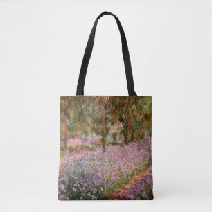 Monet - Schwertlilien in Monets Garten Tasche