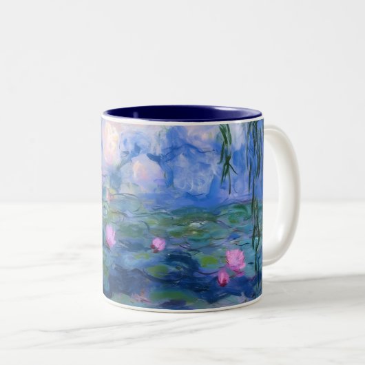 Monet Seerosen Kaffeetasse (VorderseiteRechts)