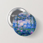 Monet Seerosen Knopf Button (Vorne & Hinten)