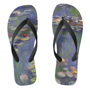 Monet Seerosen Meisterwerk Malerei Badesandalen