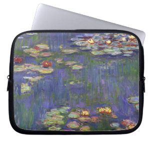 Monet Seerosen Meisterwerk Malerei Laptopschutzhülle