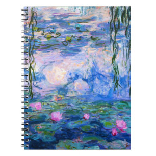 Monet Seerosen Notizbuch Notizblock