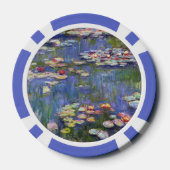 Monet - Seerosen / Nympheas Pokerchips (Rückseite)