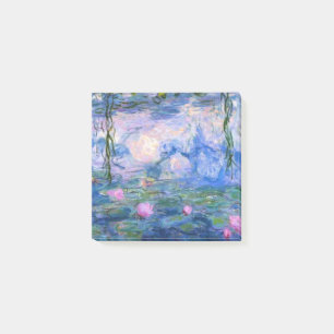 Monet Seerosen Post-it Klebezettel