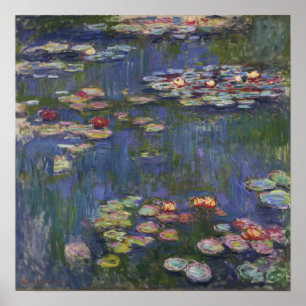 Monet - Seerosen Poster
