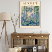 Monet Seerosen Poster | Impressionistischer Garten