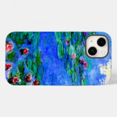 Monet - Seerosen (rot) Case-Mate iPhone Hülle (Rückseite (Horizontal))