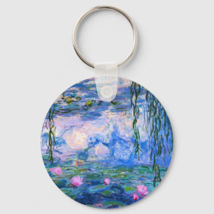 Monet Seerosen Schlüsselanhänger