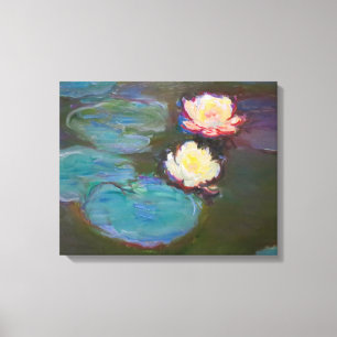 Monet Seerosen Teich Seerosen Gemälde Leinwanddruck