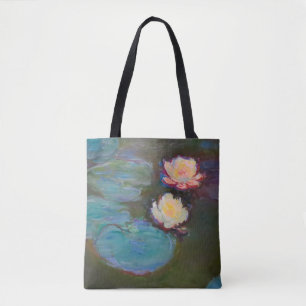 Monet Seerosen Teich Seerosen Gemälde Tasche