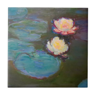 Monet Seerosen Teich Seerosen Malerei Fliese