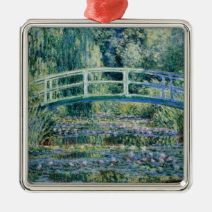 Monet - Seerosen und Japanische Brücke Ornament Aus Metall