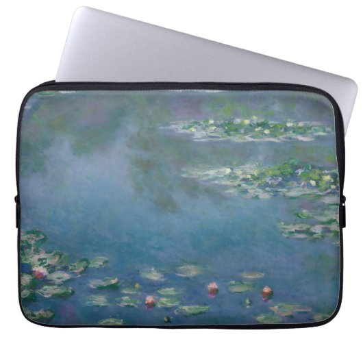 Monet Seerosenteich Laptopschutzhülle (Vorderseite)