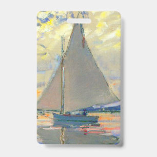 Monet Segelboot in Le Petit-Gennevilliers Ausweis