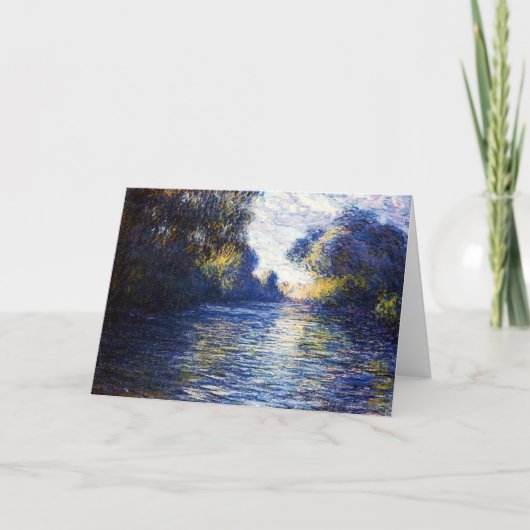 Monet Seine Der wahre Reichtum des Südens Karte (Vorderseite)