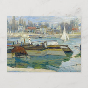 Monet - Seine in Asnieres Postkarte