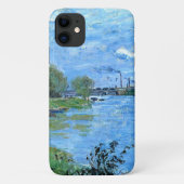 Monet - Seine-Ufer im Grand Jaffe Case-Mate iPhone Hülle (Rückseite)