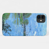Monet - Seine-Ufer im Grand Jaffe Case-Mate iPhone Hülle (Rückseite (Horizontal))