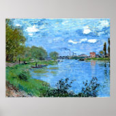 Monet - Seine-Ufer im Grand Jatte Poster (Vorne)