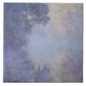 Monet - Seine-Zweigstelle bei Giverny Fliese (Vorderseite)