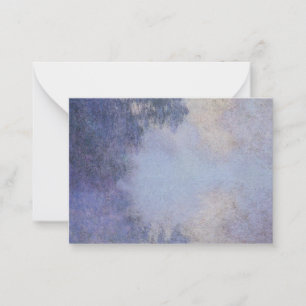 Monet - Seine-Zweigstelle bei Giverny Mitteilungskarte