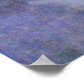 Monet - Seine-Zweigstelle bei Giverny Poster (Ecke)