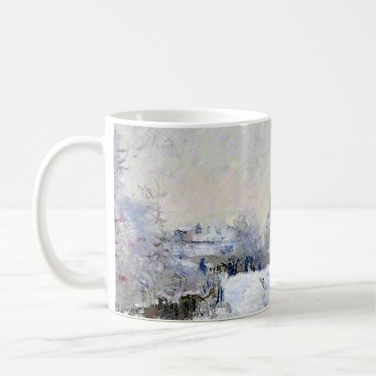 Monet - Snow Scene at Argenteuil Kaffeetasse (Links)