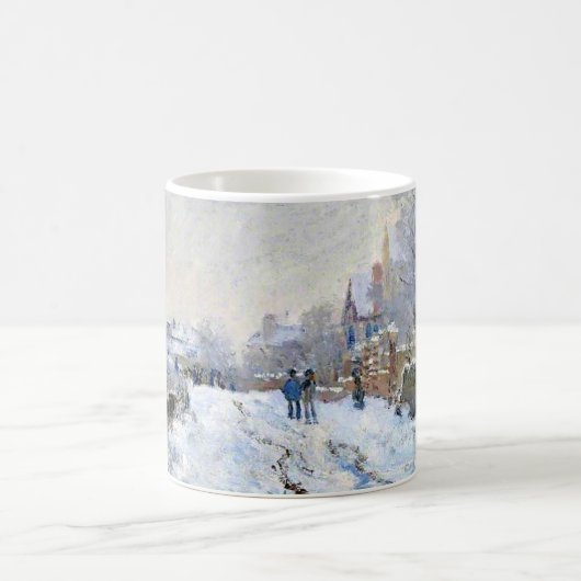 Monet - Snow Scene at Argenteuil Kaffeetasse (Mittel)