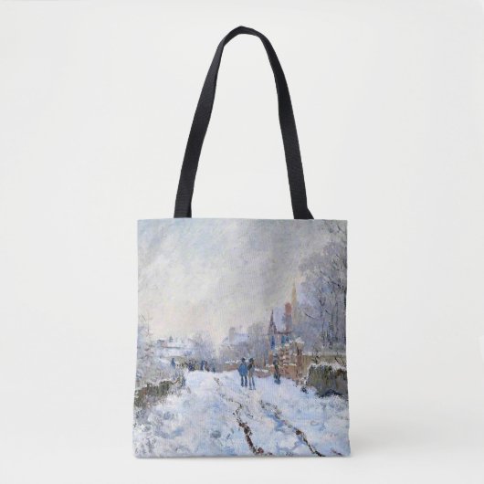 Monet - Snow Scene at Argenteuil Tasche (Vorderseite)