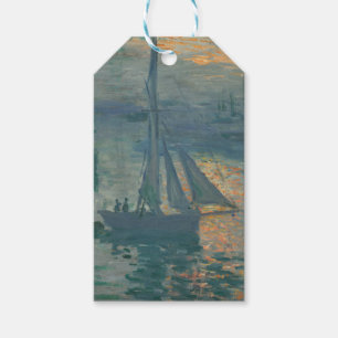 Monet Sonnenaufgang Marine Impressionismus Malerei Geschenkanhänger