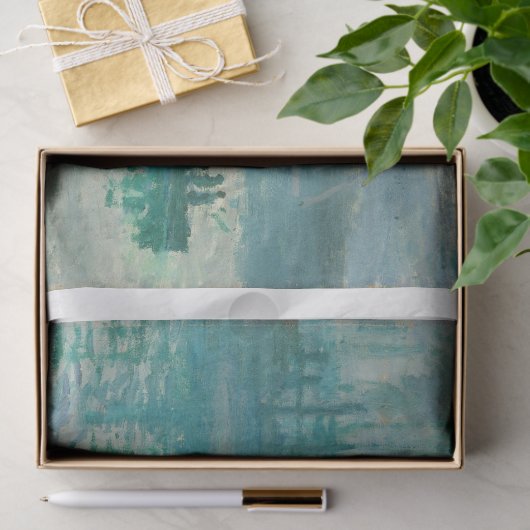 Monet - Sonnenaufgang mit Schiffstrübung Seidenpapier (Geschenk)